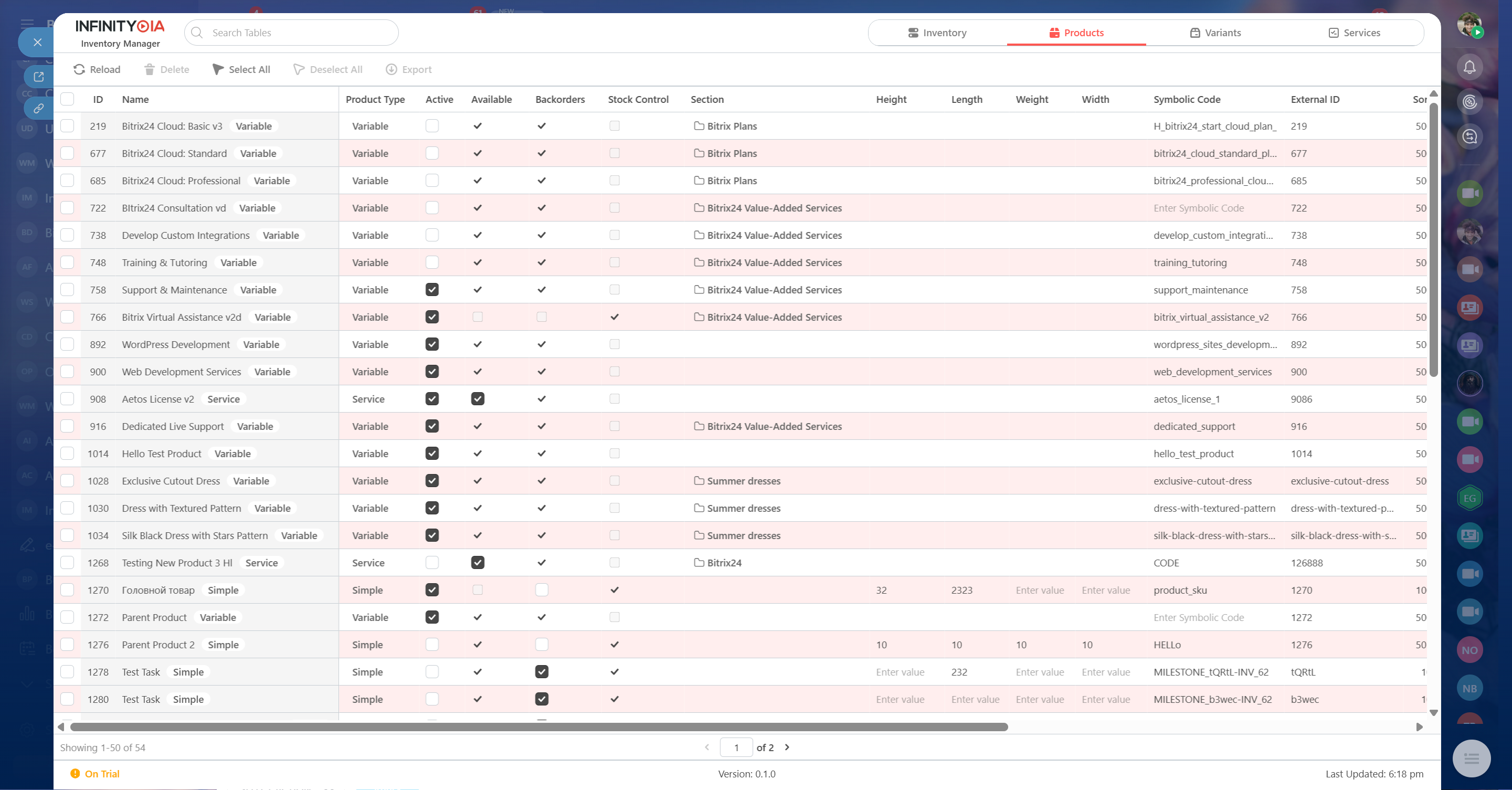 InfinityBHT, LLC tarafından OIA Inventory Manager
