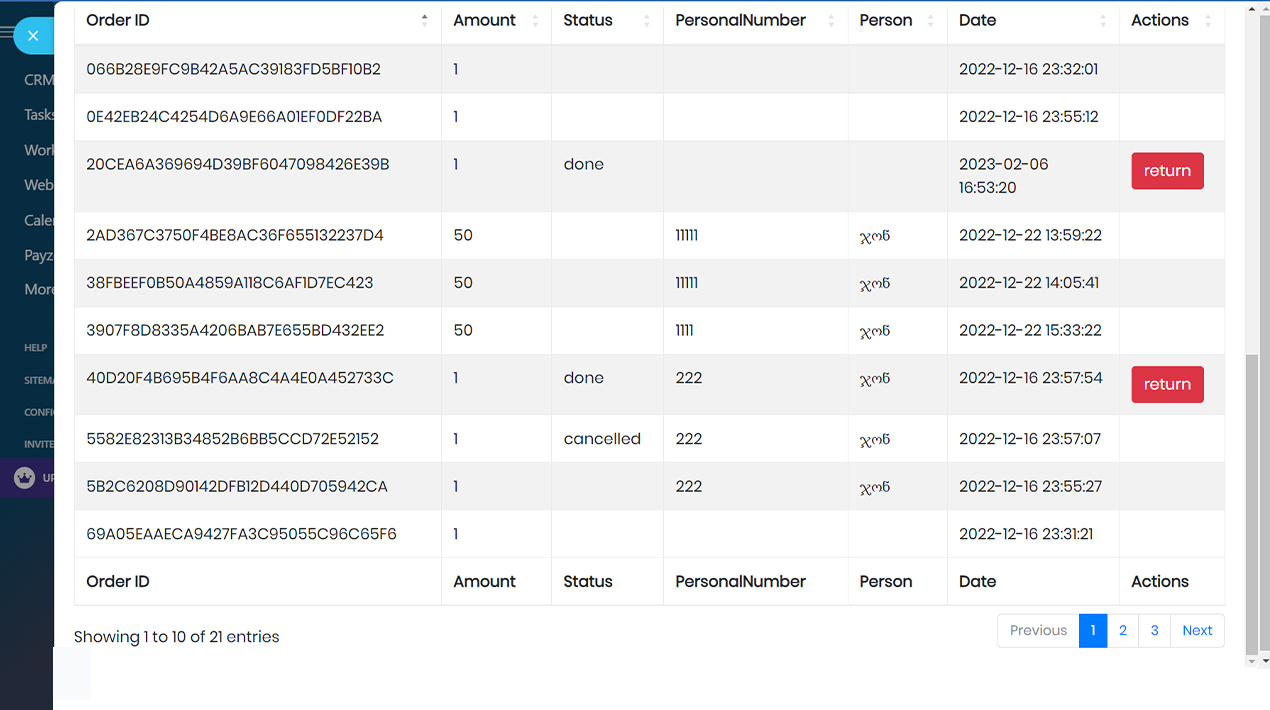 PAYZE de BIT24 Unity