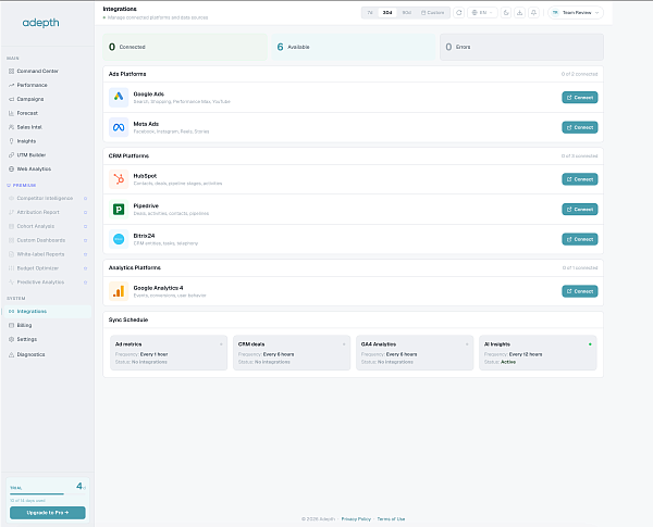 Adepth — Revenue Intelligence Platform de Adepth