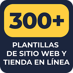 300+ plantillas de sitios web y tiendas en línea para el constructor Bitrix24.Sites y Bitrix24.Stores