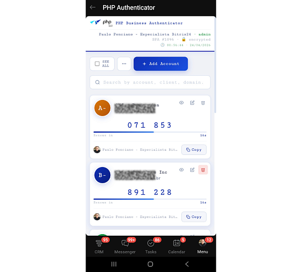 PHP Business Advisors の PHP Business Authenticator